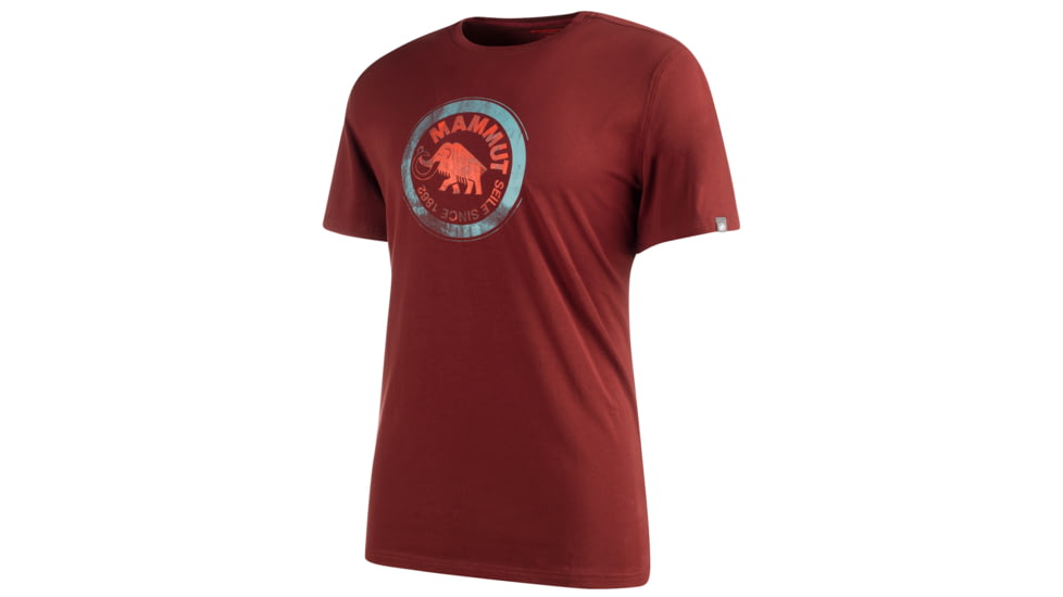 Mammut Seile T-Shirt - Men's-Maroon-Small