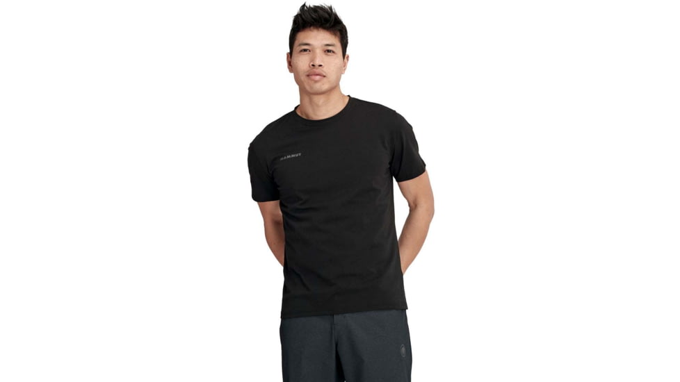 Mammut Seile T-Shirt - Mens, Black Prt3, Extra Large, 1017-00970-00255-116