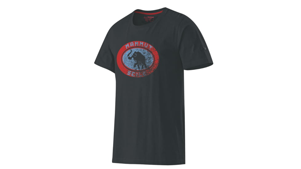 Mammut Seile T-Shirt - Mens-Black-X-Large