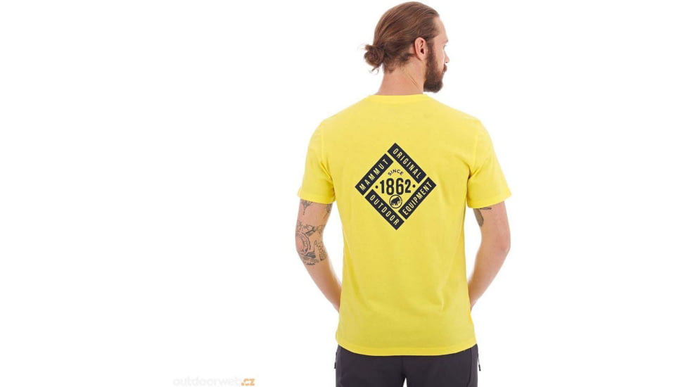 Mammut Seile T-Shirt - Mens, Blazing PRT3, Small, 1017-00971-1264-113