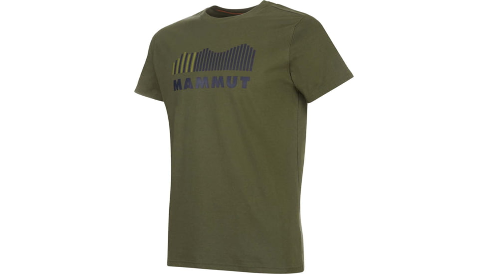 Mammut Seile T-Shirt - Mens, Iguana PRT1, Small, 1017-00971-40094-113