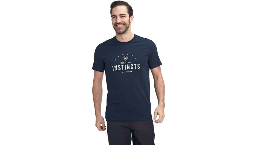 Mammut Seile T-Shirt - Mens, Marine, 2XL, 1017-00972-5118-117