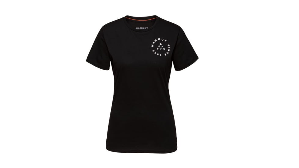 Mammut Seile T-Shirt - Women's, Black PRT2, Large, 1017-00981-00254-115