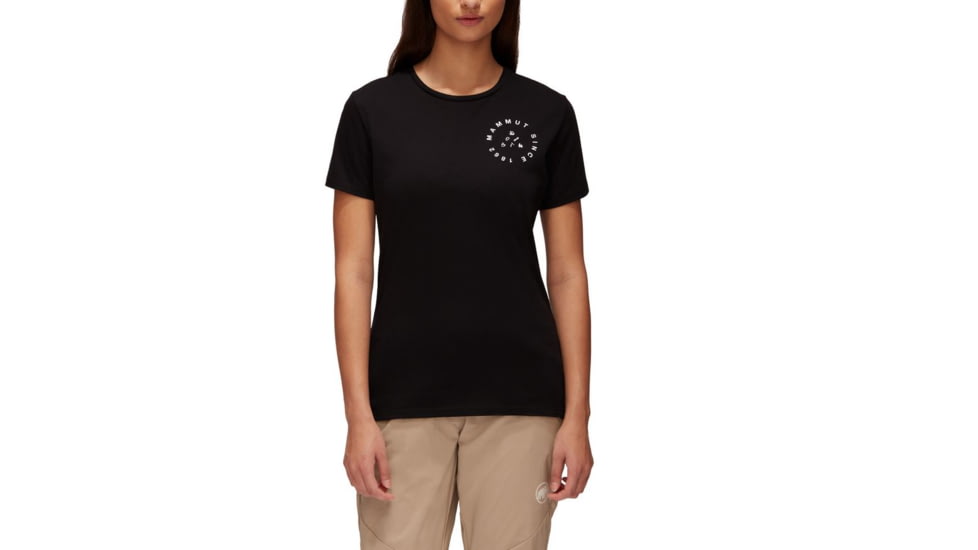 Mammut Seile T-Shirt - Women's, Black PRT2, Large, 1017-00981-00254-115