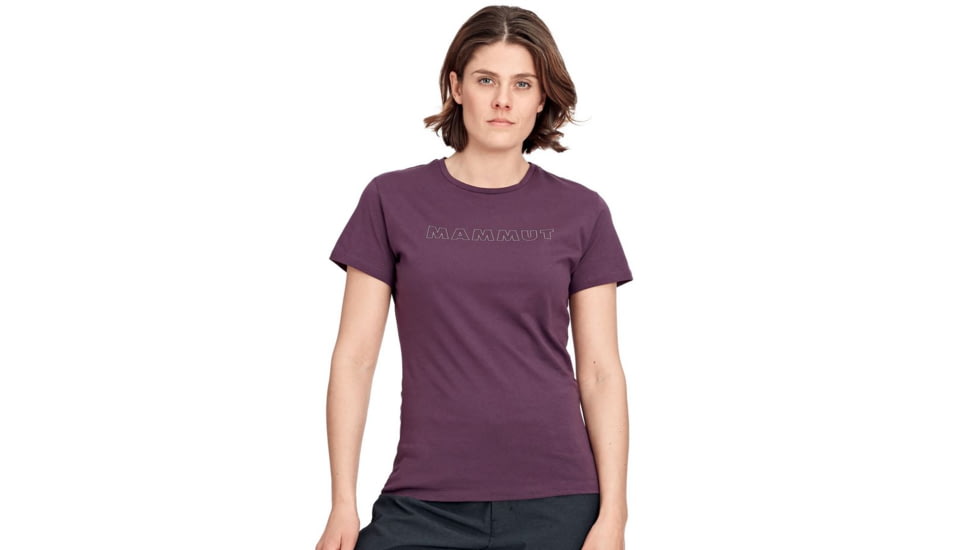 Mammut Seile T-Shirt - Women's, Blackberry, Large, 1017-00982-6380-115