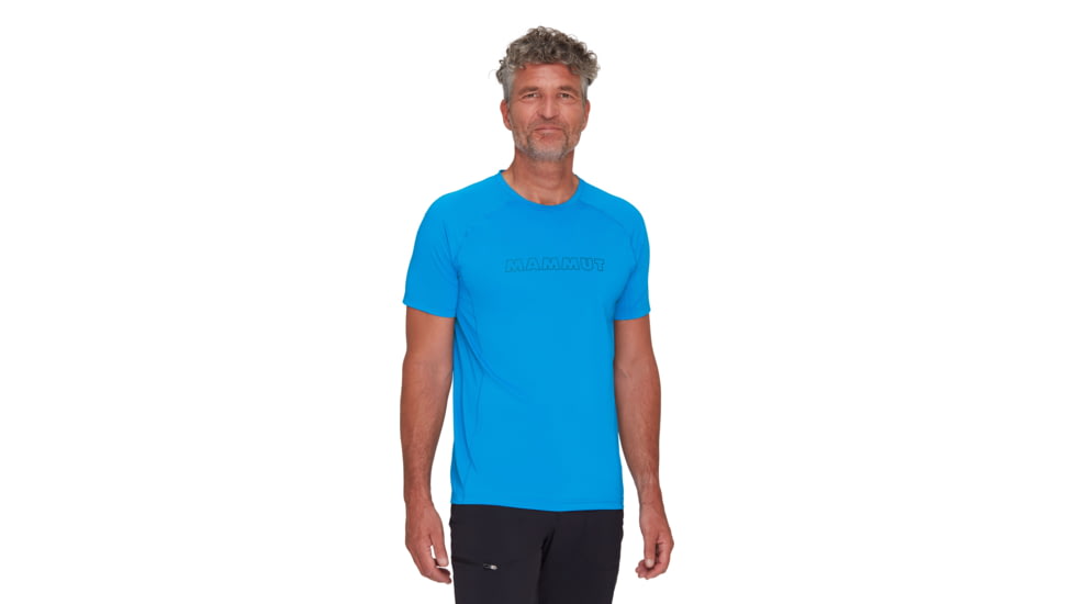 Mammut Selun FL Logo T-Shirt - Mens, Glacier Blue, M, 1017-05050-50589-114