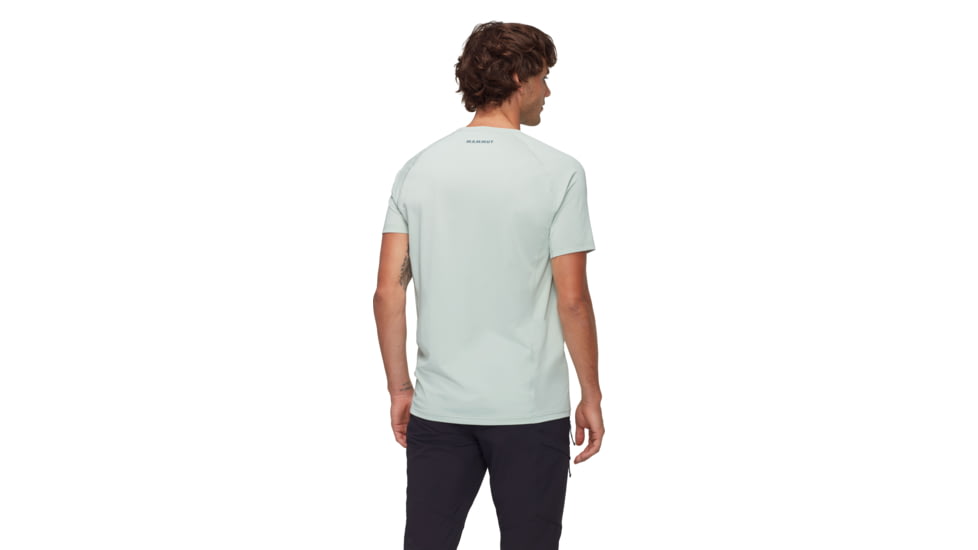 Mammut Selun FL Logo T-Shirt - Mens, Silver Sage, M, 1017-05050-1288-114