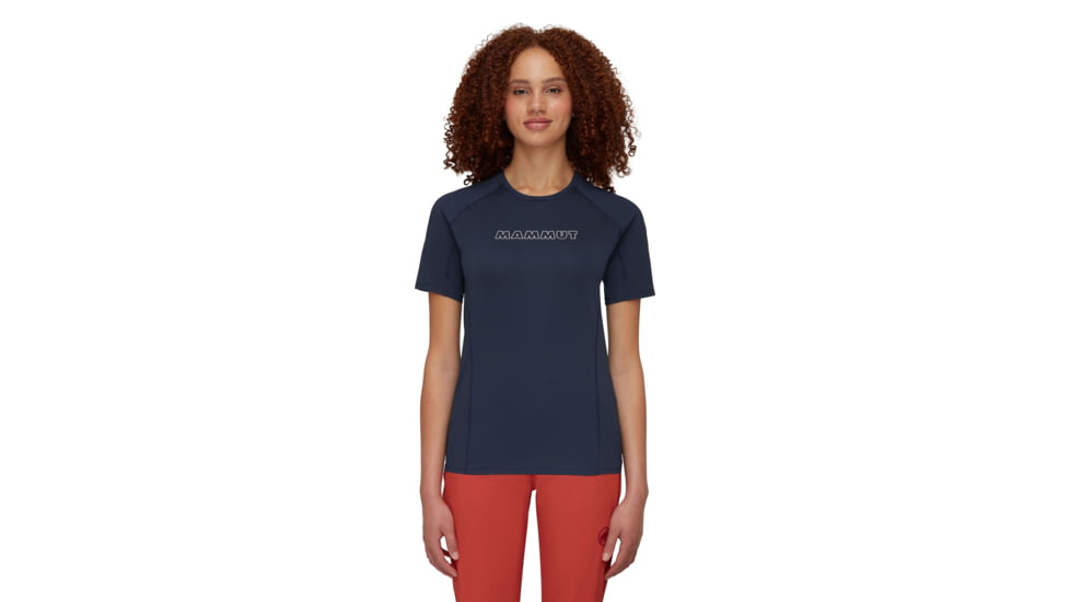 Mammut Selun FL Logo T-Shirt - Womens, Marine, XS, 1017-05060-5118-112