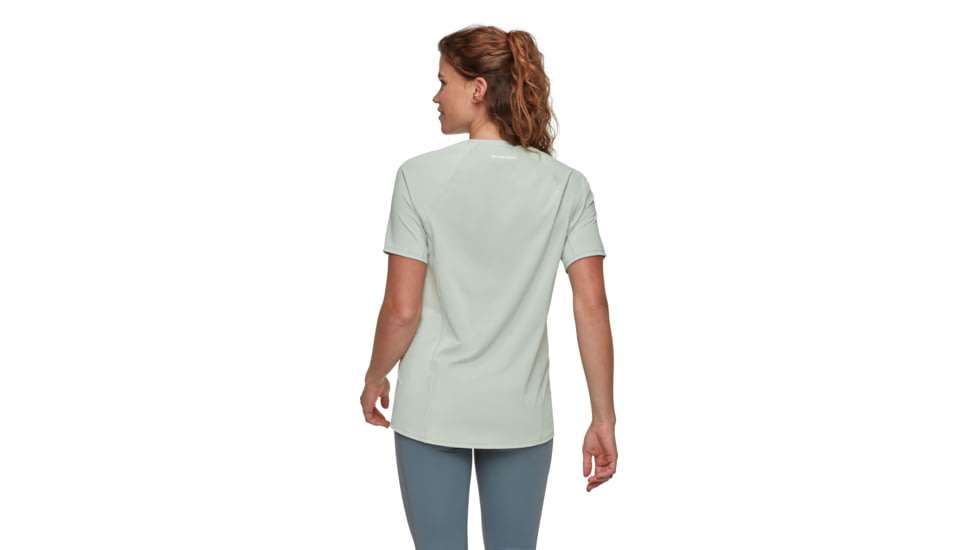 Mammut Selun FL Logo T-Shirt - Womens, Silver Sage, XS, 1017-05060-1288-112