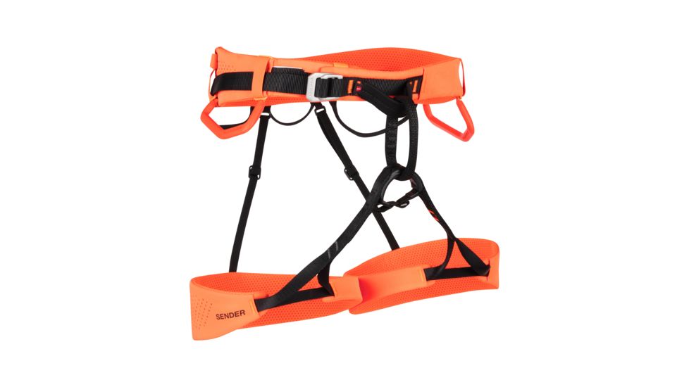 Mammut Sender Harness, Safety Orange, Extra Large, 2020-00970-2196-114