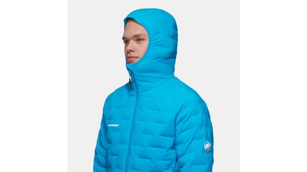 Mammut Sender IN Hooded Jacket - Mens, Glacier Blue, Medium, 1013-03470-50589-114