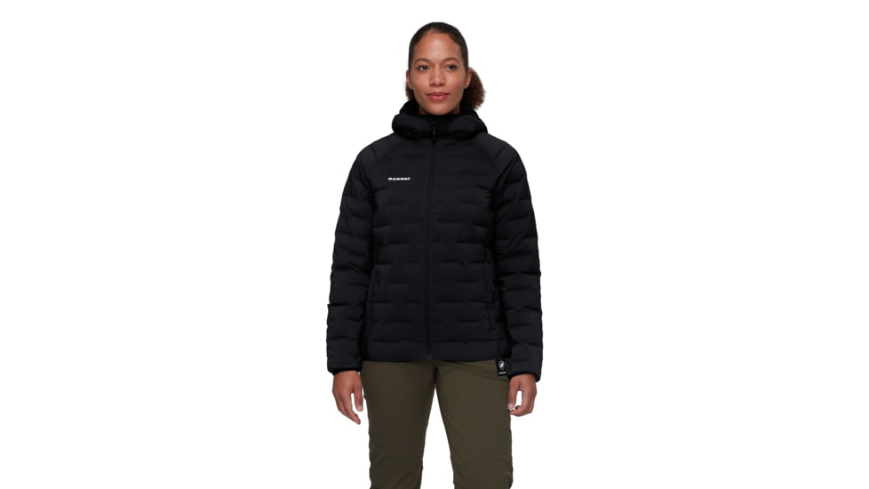 Mammut Sender IN Hooded Jacket - Womens, Black, Extra Small, 1013-03480-0001-112