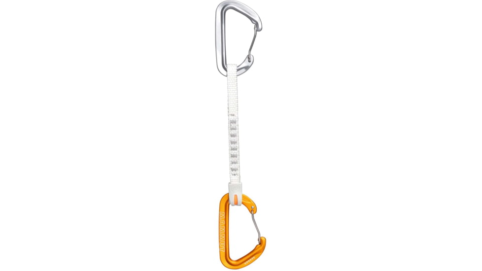 Mammut Sender Wire 17 cm Quickdraw, Light Grey/Gold, 17 cm, 2040-02810-19272-75