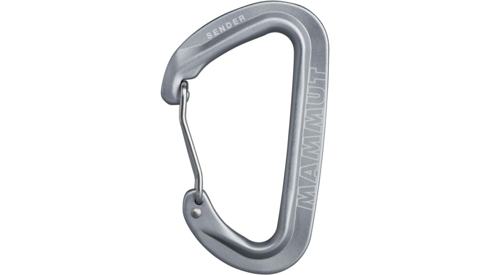 Mammut Sender Wire Carabiner, Light Grey, One size, 2040-02780-11273-1