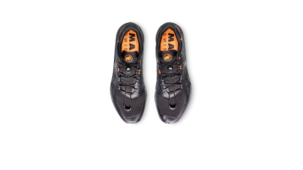 Mammut Sertig TR Low GTX Trail Running Shoes - Mens, Black-Dark Steel, US 7.5, 3030-05000-00762-1065