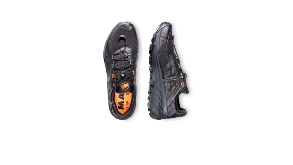 Mammut Sertig TR Low GTX Trail Running Shoes - Mens, Black-Dark Steel, US 7.5, 3030-05000-00762-1065