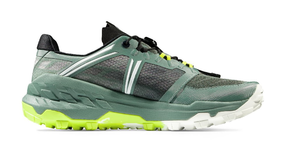 Mammut Sertig TR Low Running Shoe - Women's, Dark Jade/White, 7UK/8.5US, 3030-04950-40247-1070