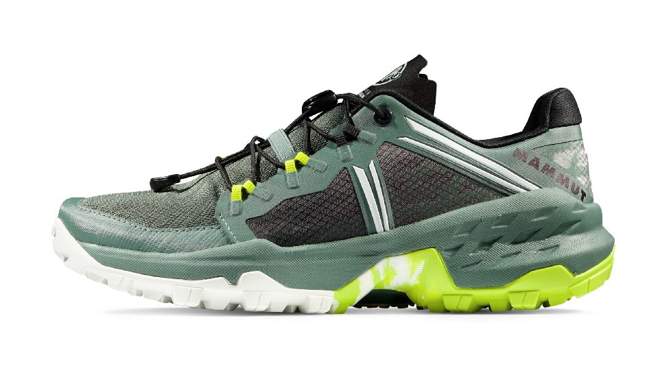 Mammut Sertig TR Low Running Shoe - Women's, Dark Jade/White, 7UK/8.5US, 3030-04950-40247-1070