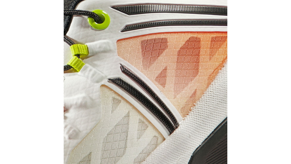 Mammut Sertig TR Low Running Shoes - Womens, White-Dark Tangerine, US 8.5, 3030-04950-00727-1070