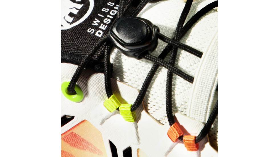 Mammut Sertig TR Low Running Shoes - Womens, White-Dark Tangerine, US 8.5, 3030-04950-00727-1070