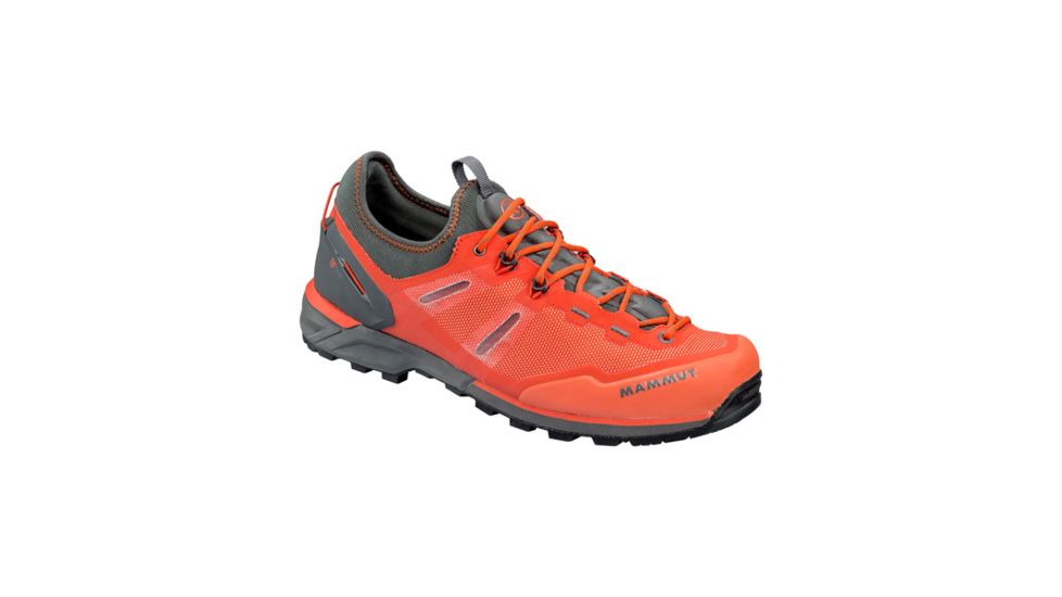 Mammut SHED, Alnasca Knit Low Hiking Shoe - Mens, Dark Orange/Graphite, 9.5 US, 3020-06050-2091-1085-DEMO