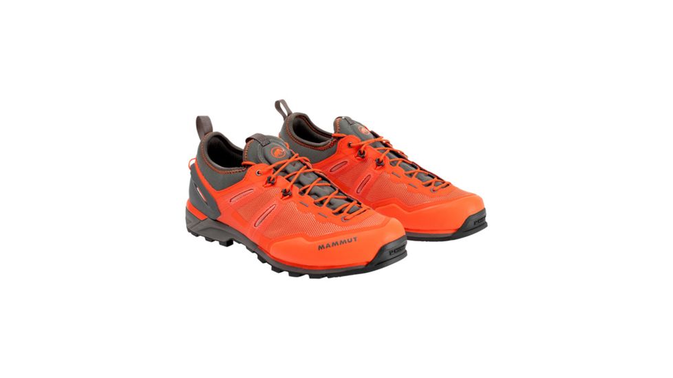Mammut SHED, Alnasca Knit Low Hiking Shoe - Mens, Dark Orange/Graphite, 9.5 US, 3020-06050-2091-1085-DEMO