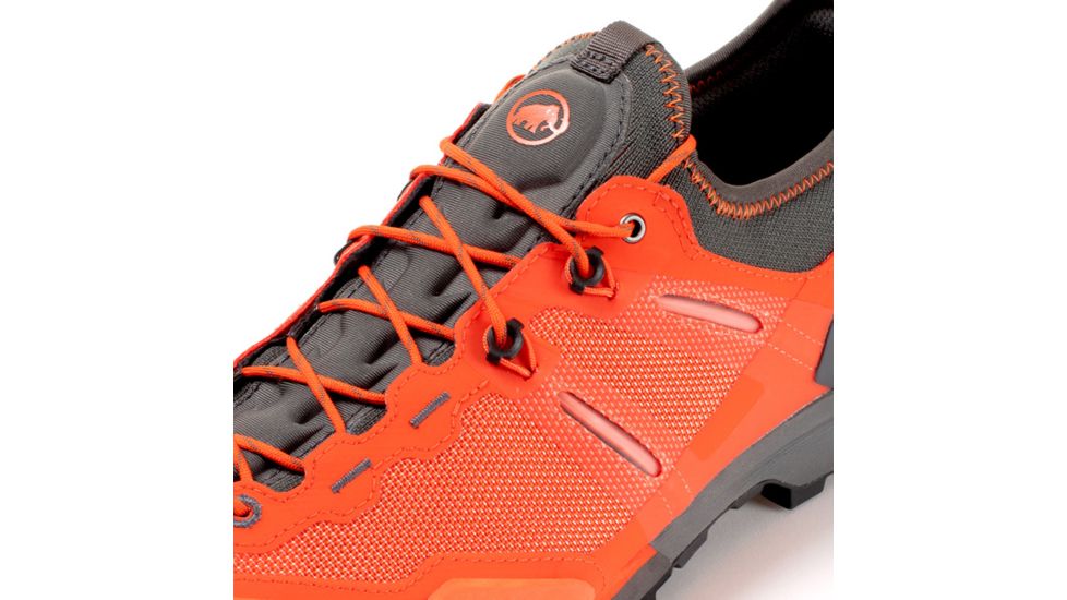 Mammut SHED, Alnasca Knit Low Hiking Shoe - Mens, Dark Orange/Graphite, 9.5 US, 3020-06050-2091-1085-DEMO