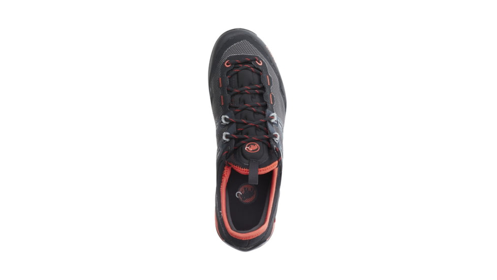 Mammut Alnasca Knit Low Boot - Women's, Black/Dark Barberry, 6.5, 3020-06060-00092-1050