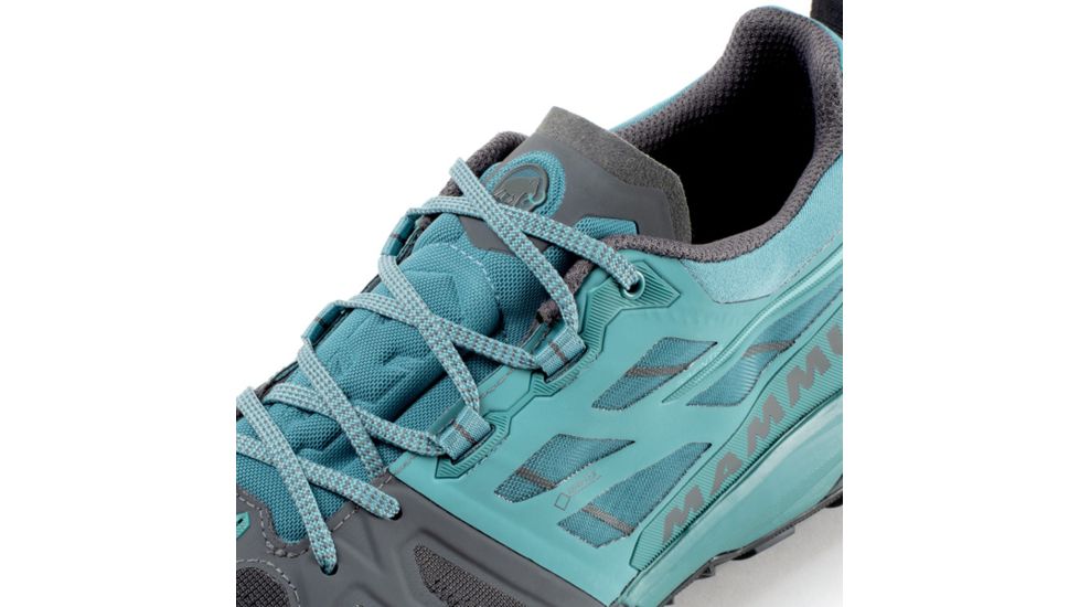 Mammut SHED, Saentis Low GTX Running Shoe - Mens, Dark Waters/Dark Storm, 9.5 US, 3030-03410-50209-1085-DEMO