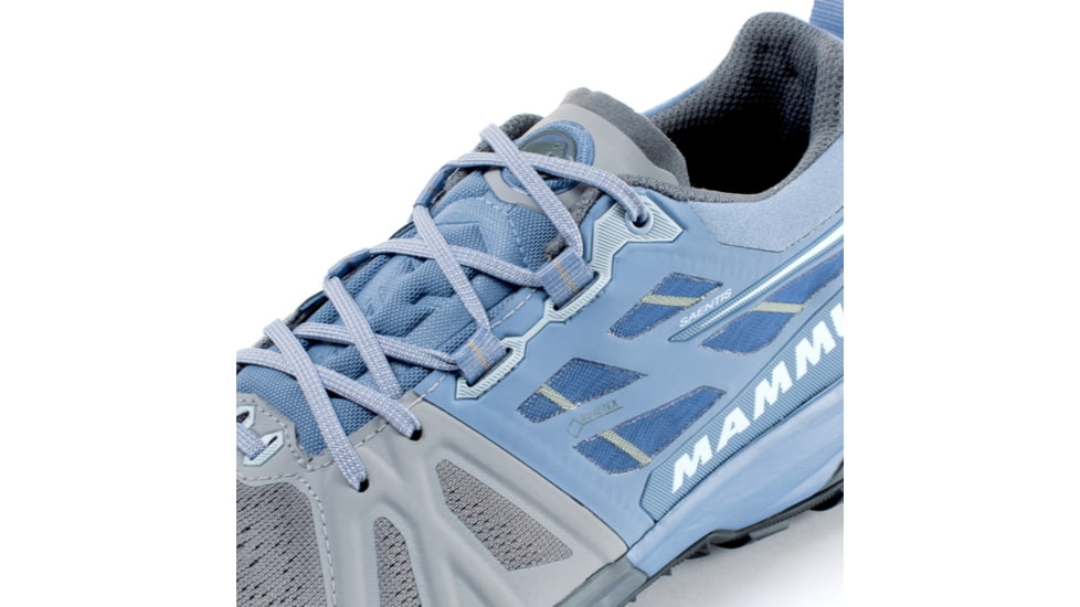Mammut SHED, Saentis Low GTX Running Shoe - Womens, Light Titanium/Dark Zen, 7 US, 3030-03420-00348-1055-DEMO