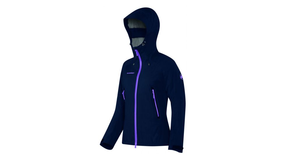 Mammut Silvretta HS Rain Jacket - Womens, Marine, Extra Large, 1010-20180-5118-116