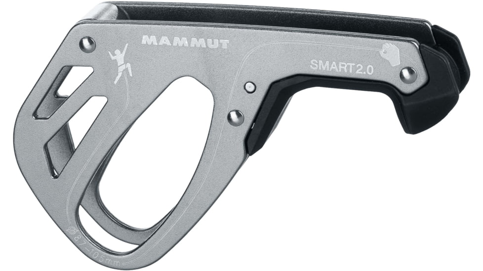 Mammut Smart 2.0 Belay Device, Grey, One Size, 2040-02210-0139-1