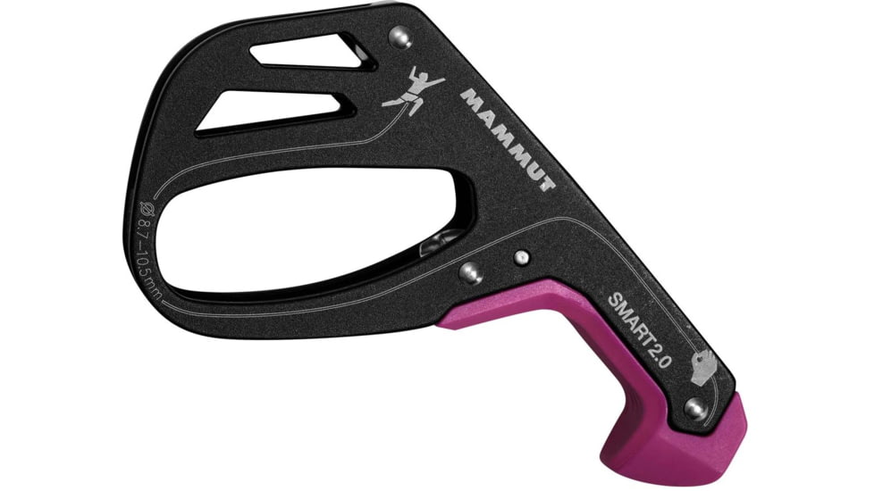 Mammut Smart 2.1 Belay Device, Black, One size, 2040-02210-0001-1