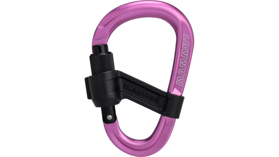 Mammut Smart HMS 2.0 Screwgate Carabiner, Pink, One Size, 2040-02550-15274-1