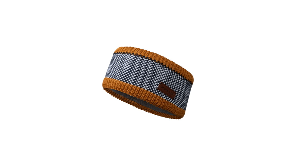 Mammut Snow Headband, Cheetah/Marine, One Size, 1191-01420-7508-1