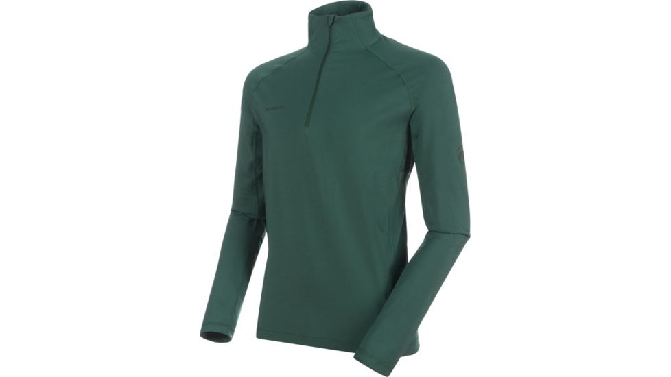 Mammut Snow Midlayer Half Zip Pull - Mens, Dark Teal, Extra Large, 1010-21950-4494-116