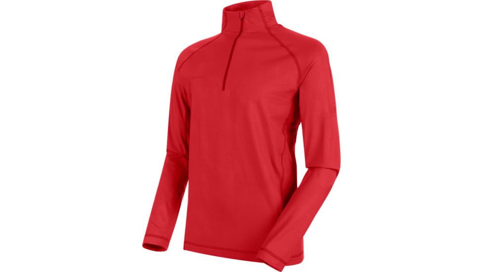 Mammut Snow Midlayer Half Zip Pull - Mens, Magma, Large, 1010-21950-3465-115