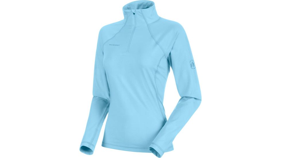 Mammut Snow Midlayer Half Zip Pull - Womens, Whisper, Extra Small, 1010-21960-50037-112