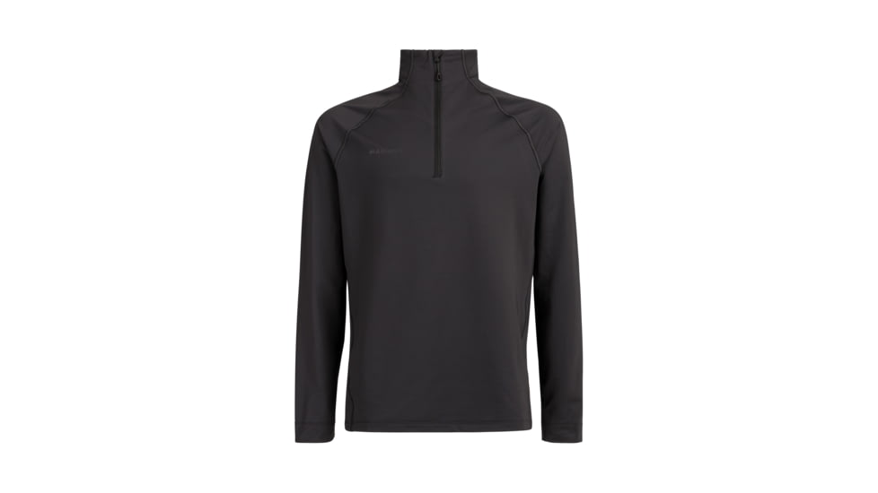 Mammut Snow Midlayer Half Zip Pull - Men's, Black, Small, 1014-01740-0001-113