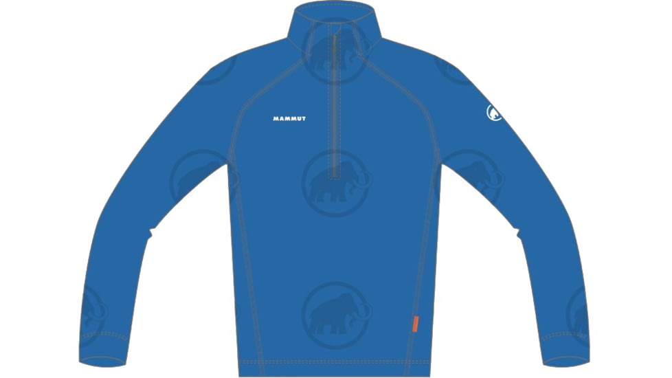 Mammut Snow ML Half Zip Pull - Mens, Ice, Large, 1014-02400-5072-115