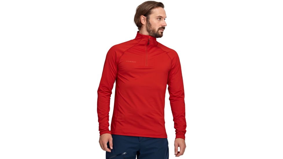 Mammut Snow ML Half Zip Pull - Mens, Magma, Extra Large, 1014-02400-3465-116