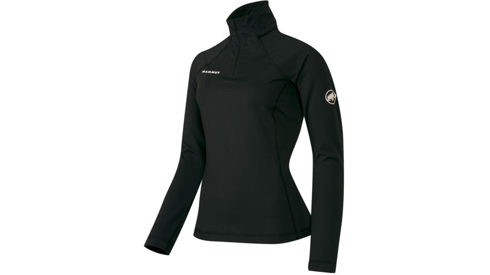 Mammut Snow ML Half Zip Pull - Women's-Black-X-Large