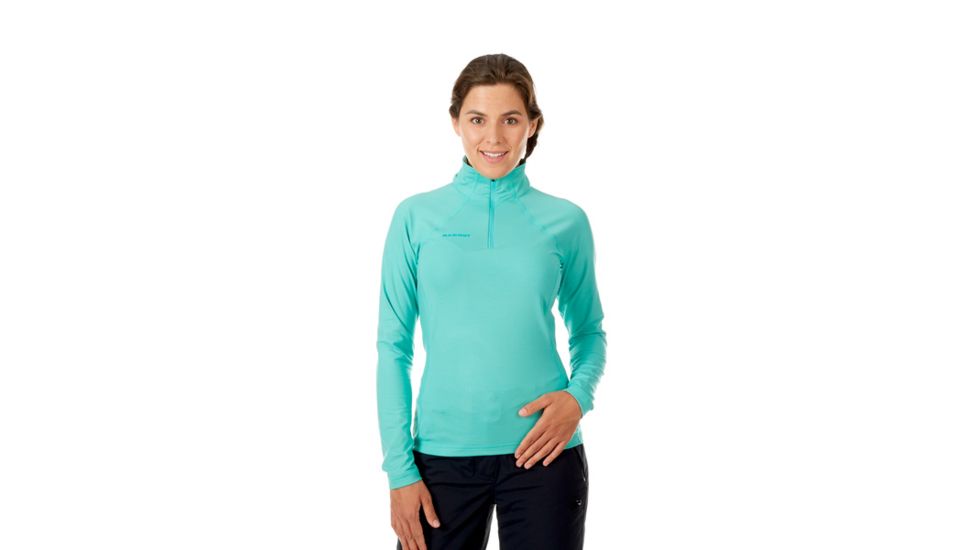 Mammut Snow ML Half Zip Pull - Womens, Atoll, S, 1010-21960-4997-113