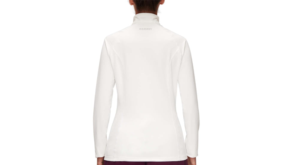Mammut Snow ML Half Zip Pull - Womens, Bright White, Large, 1014-02410-00229-115