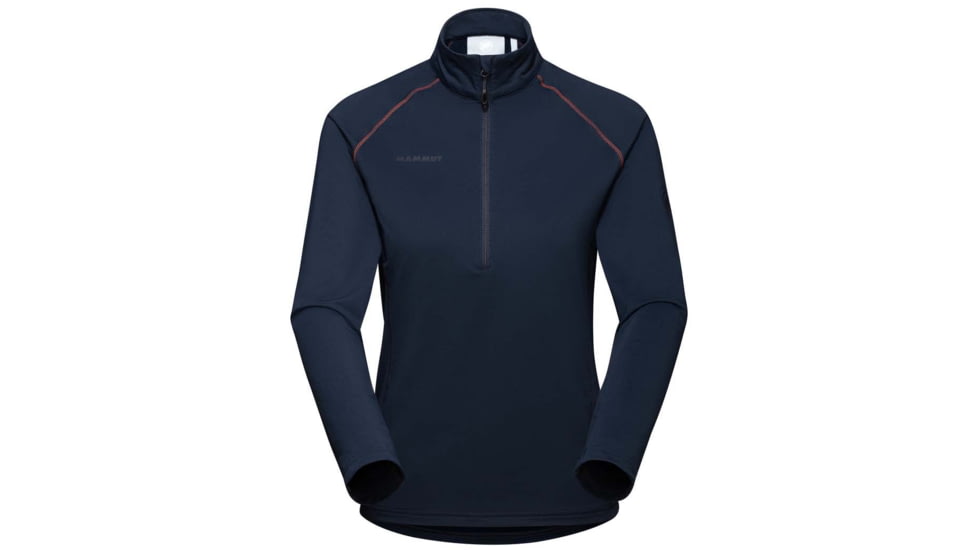 Mammut Snow ML Half Zip Pull - Womens, Marine, Medium, 1014-02410-5118-114