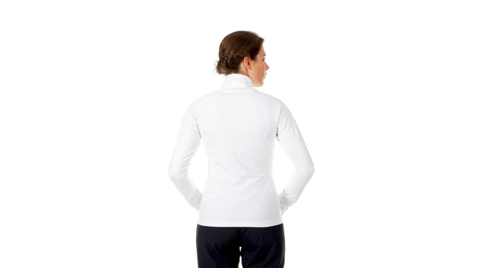 Mammut Snow ML Half Zip Pull - Womens, White, S, 1010-21960-0243-113
