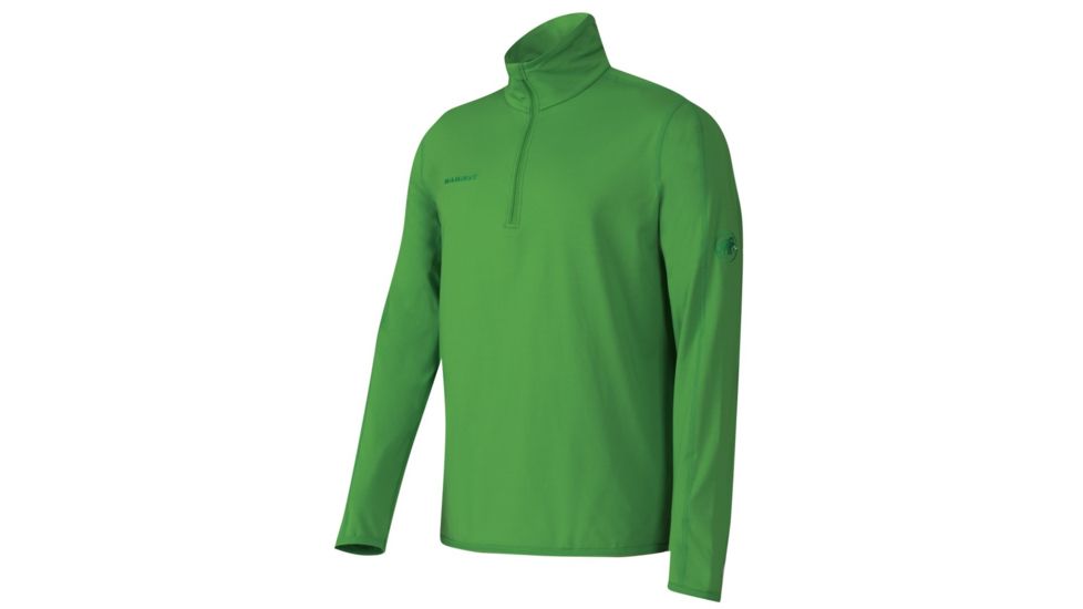 Mammut Snow Zip Longsleeve - Mens-Basil-Large
