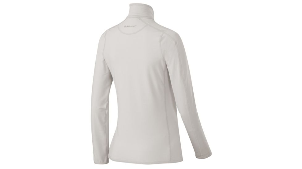 Mammut Snow Zip Longsleeve - Womens-White-Large