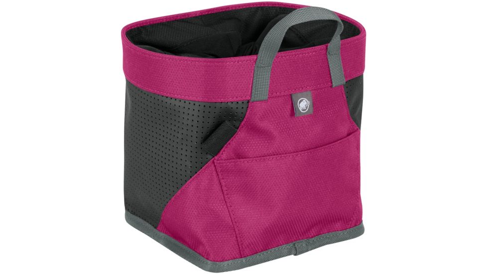 Mammut Stitch Boulder Chalk Bag-Magenta/Black