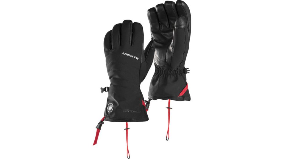 Mammut Stoney Advanced Glove - Womens, Black, US 5, 1090-05800-0001-1050